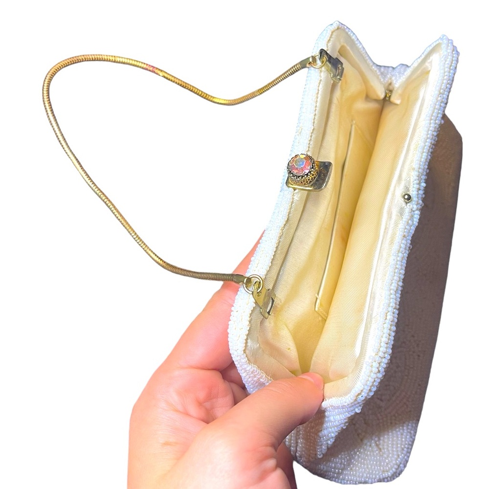 GOLDEO VINTAGE BEADED CLUTCH